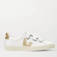 Shop Kate Middleton&#39;s go-to trainer choice, Veja 3-lock logo trainers, was £100.00, now £70.00 (save 30%)