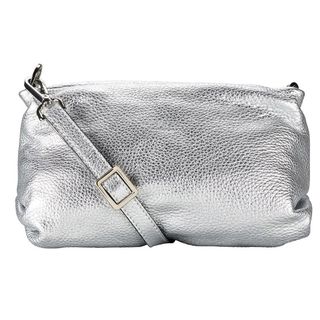 silver handbag
