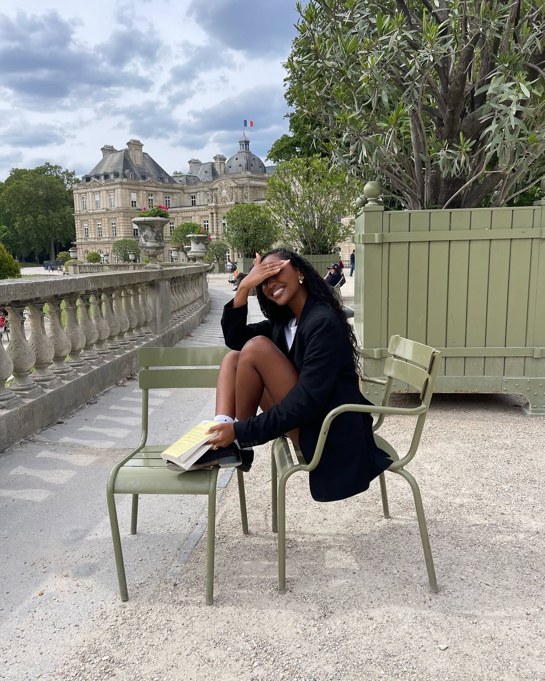 Rayan Xasan with glowing skin and wavy hair