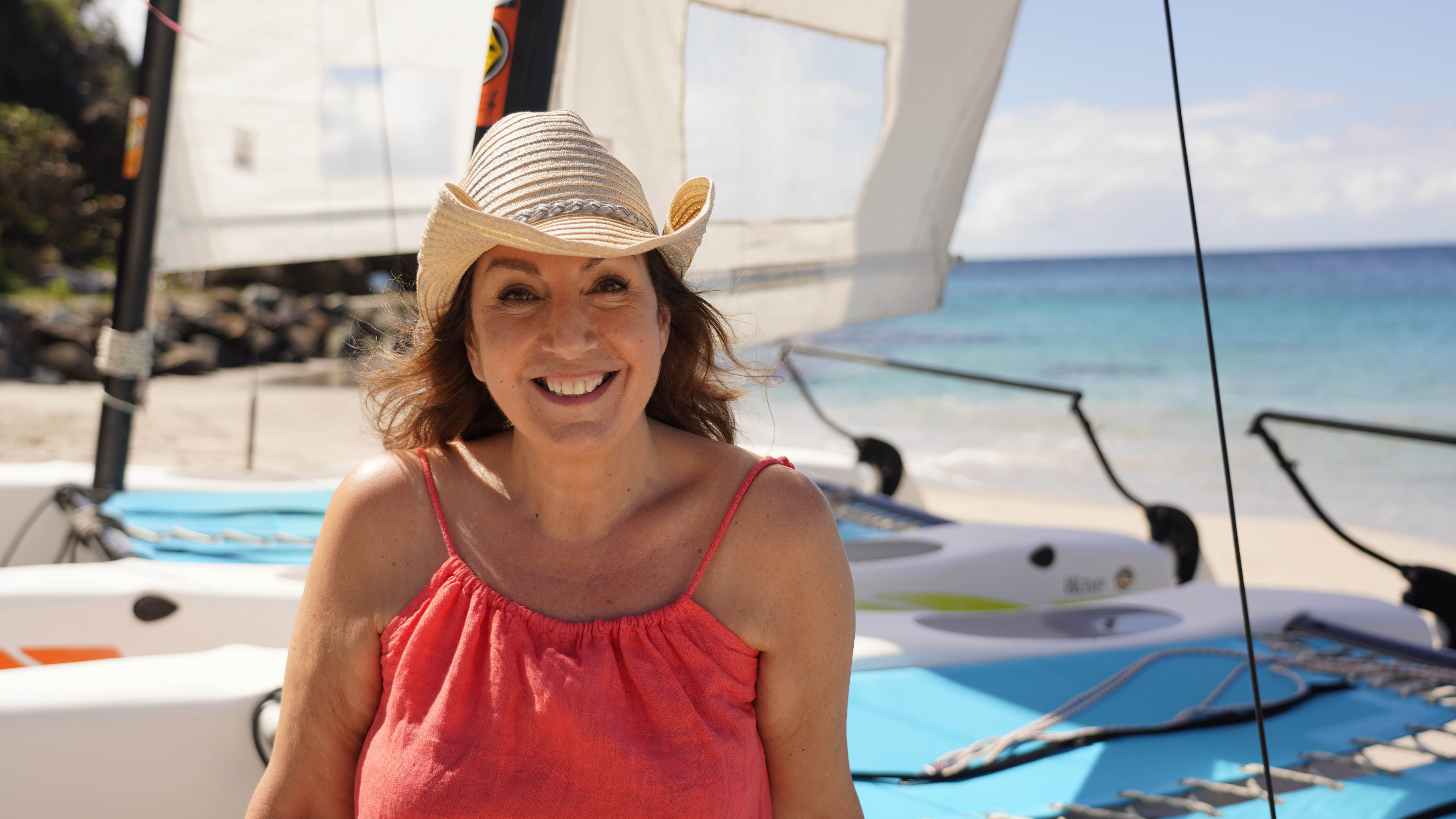 TV tonight Jane McDonald in St Lucia.
