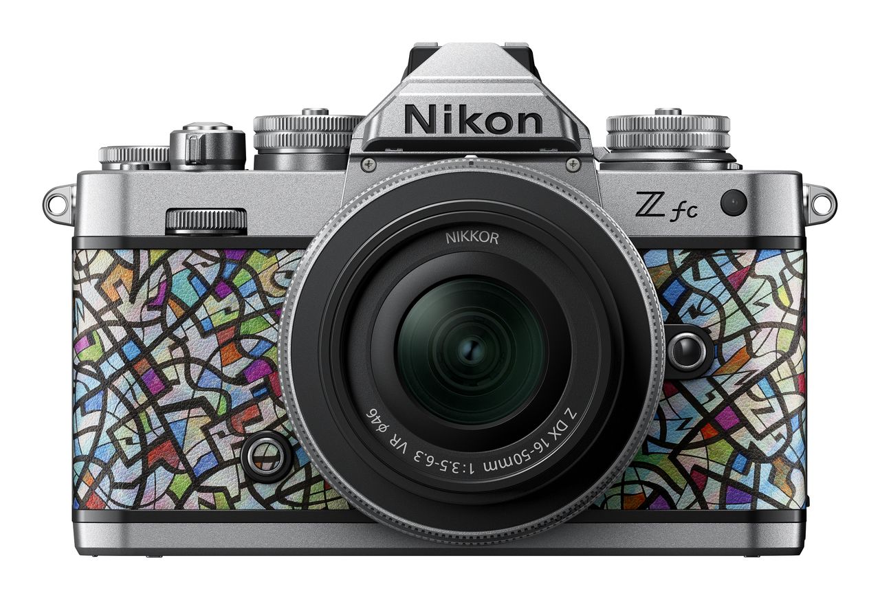 Nikon Zfc camera with Heralbony graphics