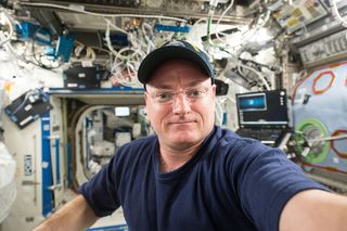 NASA astronaut Scott Kelly is one of two people spending a year in space between 2015-16.