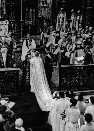 King George VI and the Queen Mother's wedding