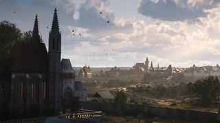 Screenshots of a sunny day in Kingdom Come: Deliverance 2