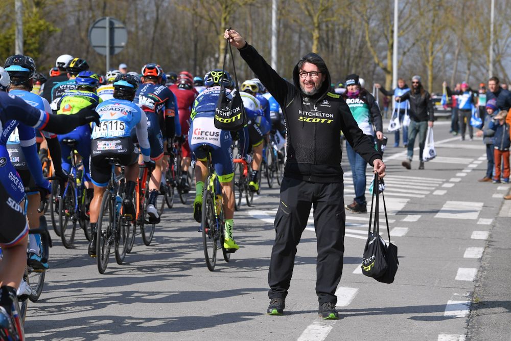 In the feed zone
