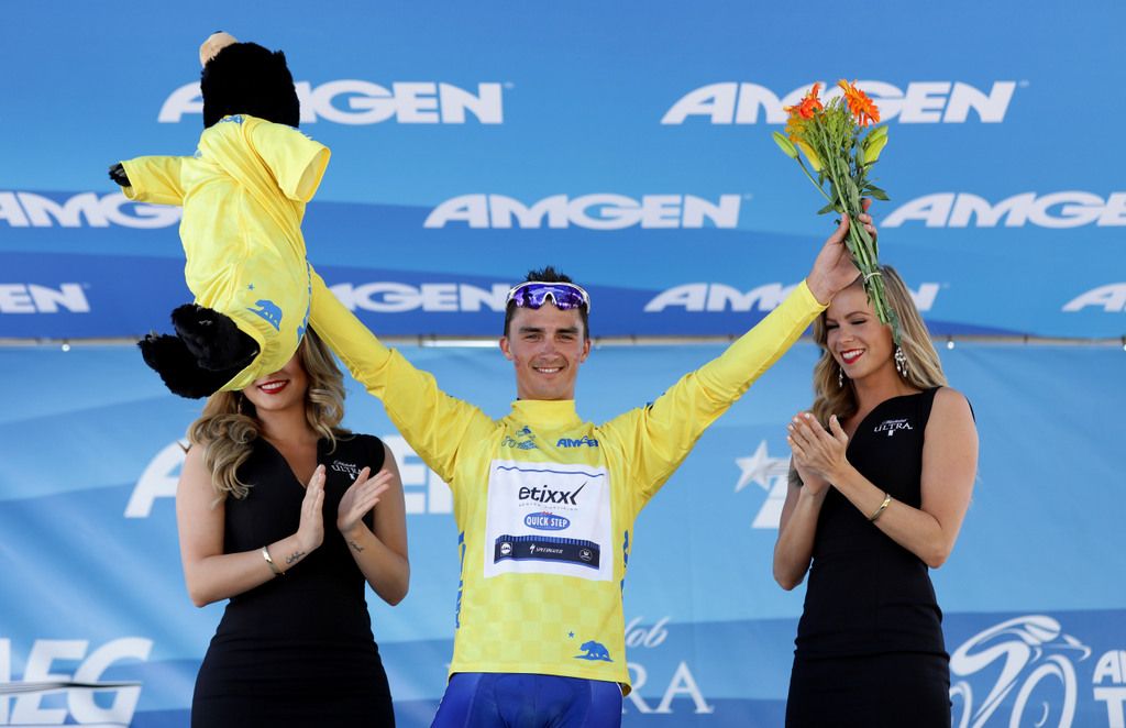 New race leader Julian Alaphilippe (Etixx-Quick-Step)