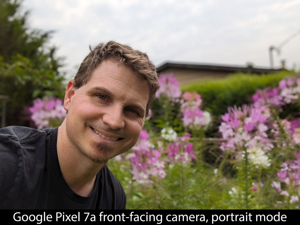 Google Pixel 7a front-facing camera samples to compare to the Nothing Phone (2)