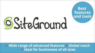 SiteGround logo and guide info