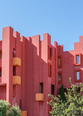 La Muralla Roja, Calpe, Spain