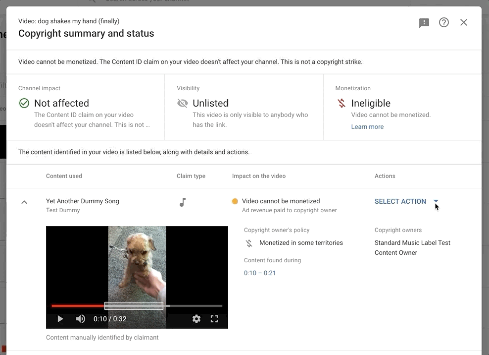 YouTube Assisted Trim