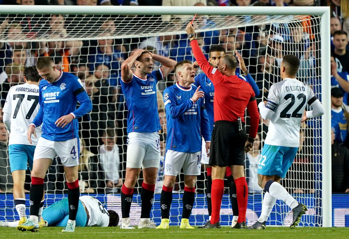 Rangers v Napoli – UEFA Champions League – Group A – Ibrox Stadium