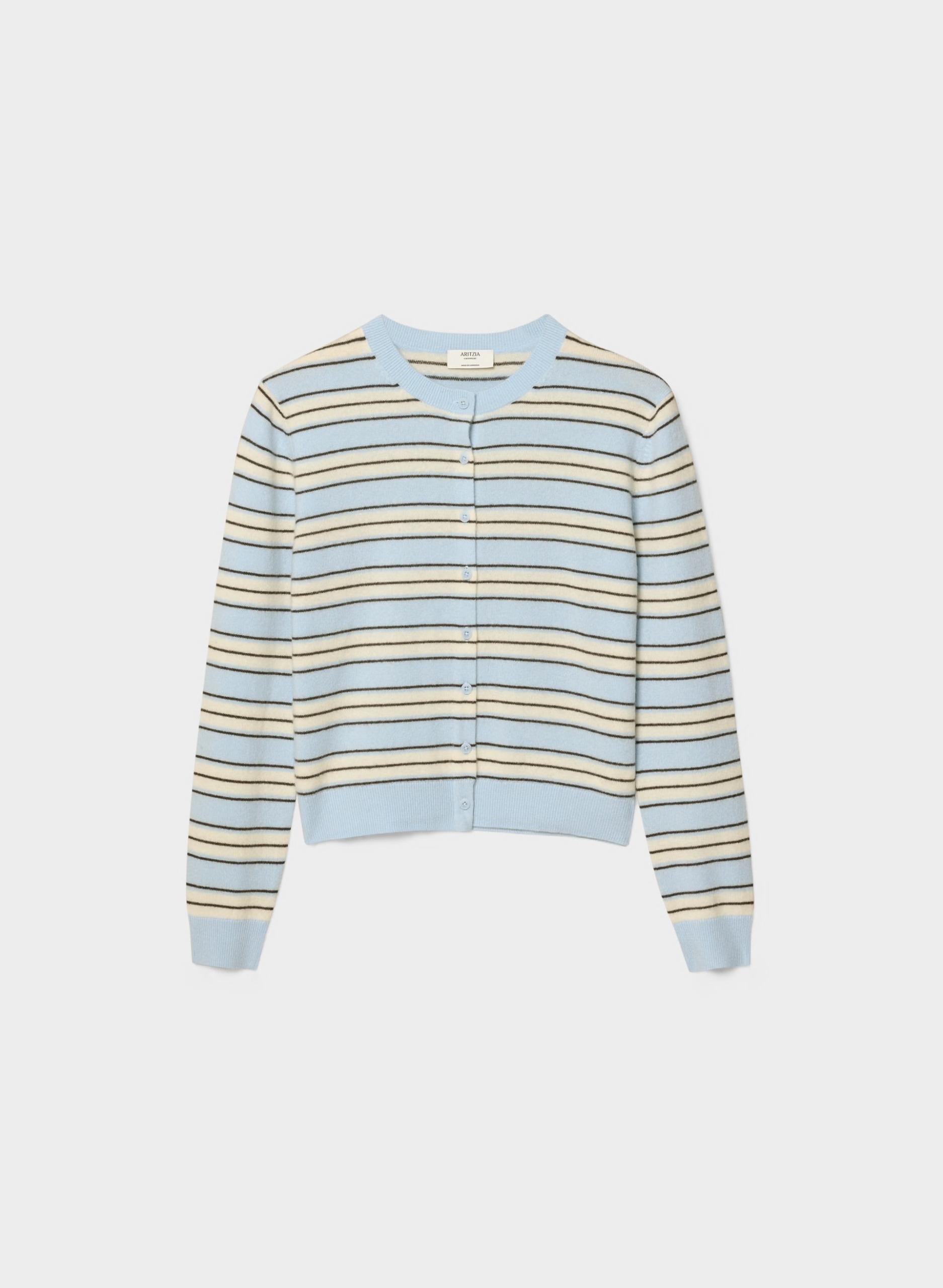 Striped cardigan