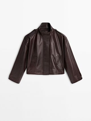 Massimo Dutti, Nappa Leather Jacket