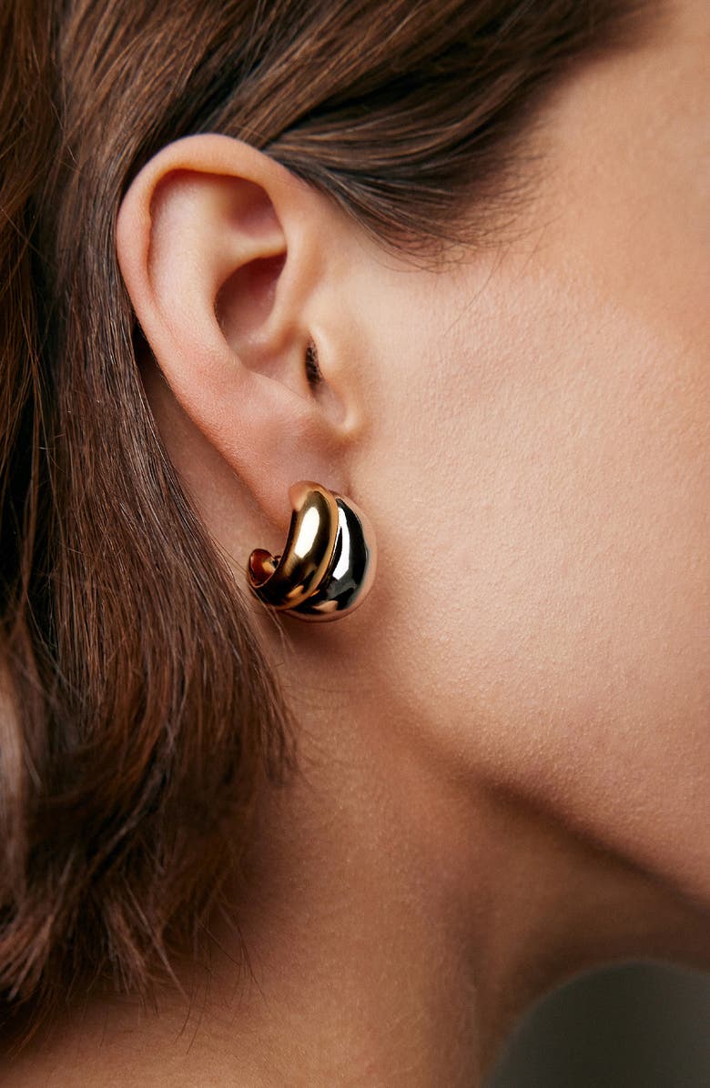 Chavez Micro Huggie Hoop Earrings