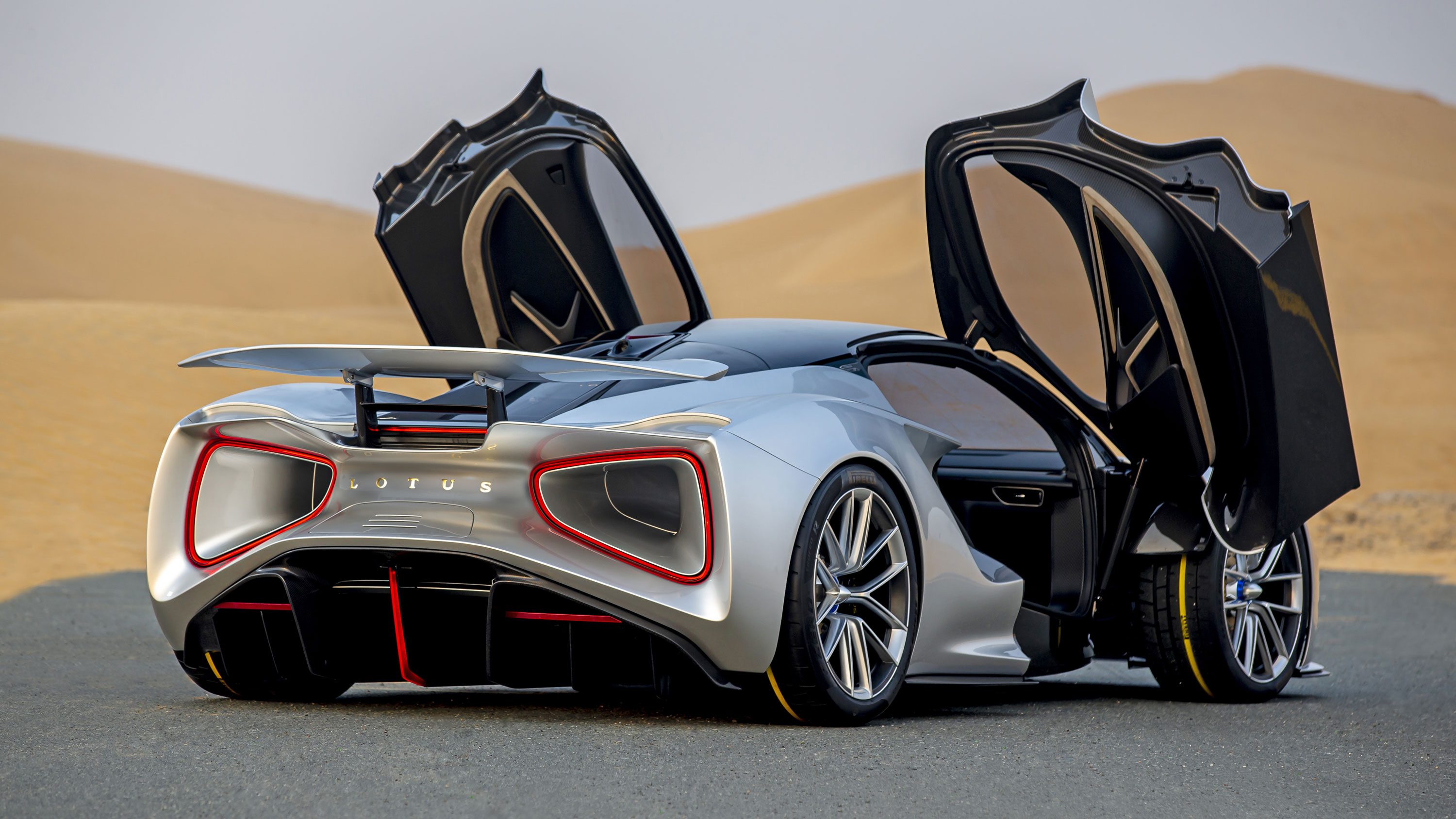 The Lotus Type 135 electric sports car will have its batteries in an