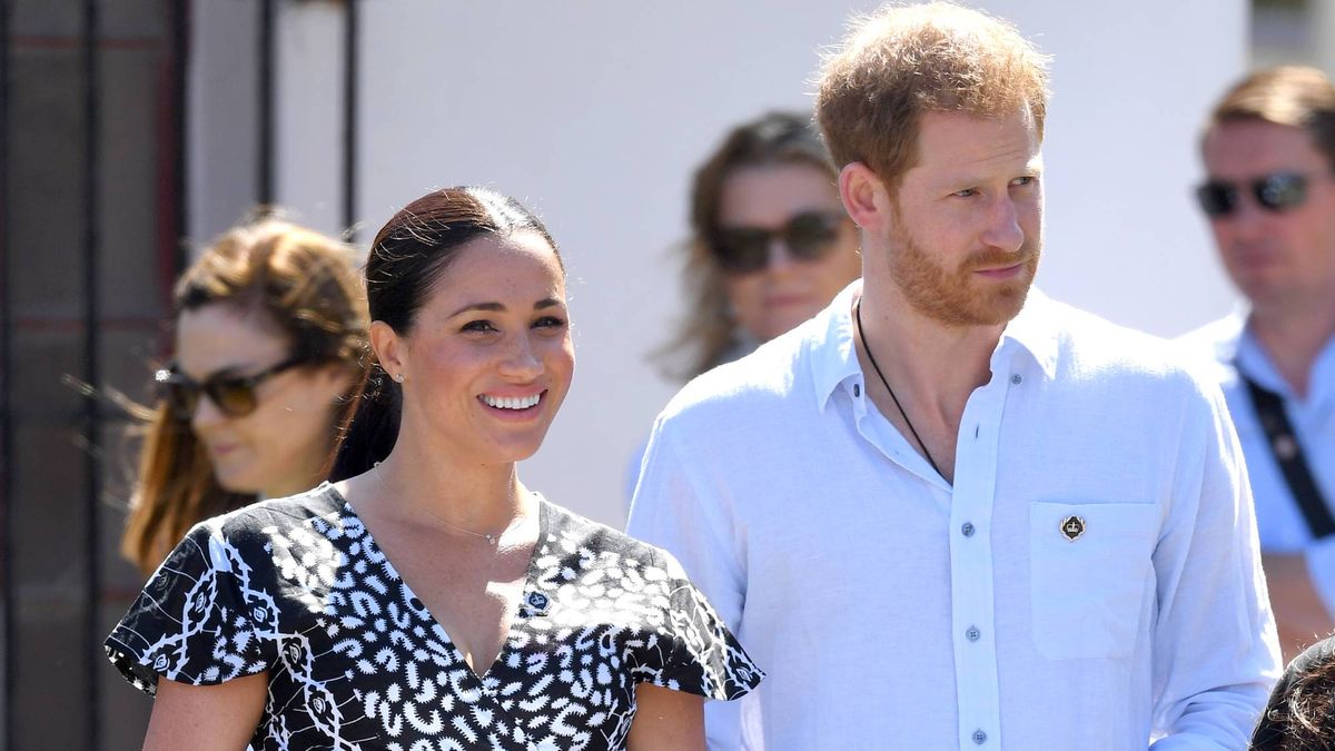 Harry and Meghan wore matching 'justice' bracelets in support of a ...