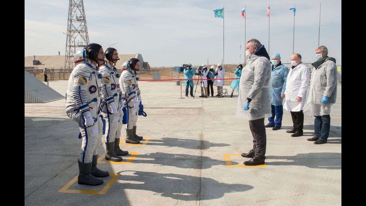 expedition 63 launch