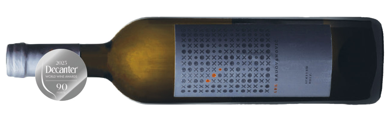 Bottle of white wine