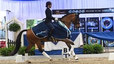Katie Bailey and Escomond, double champions at the Winter Dressage Championships 2024