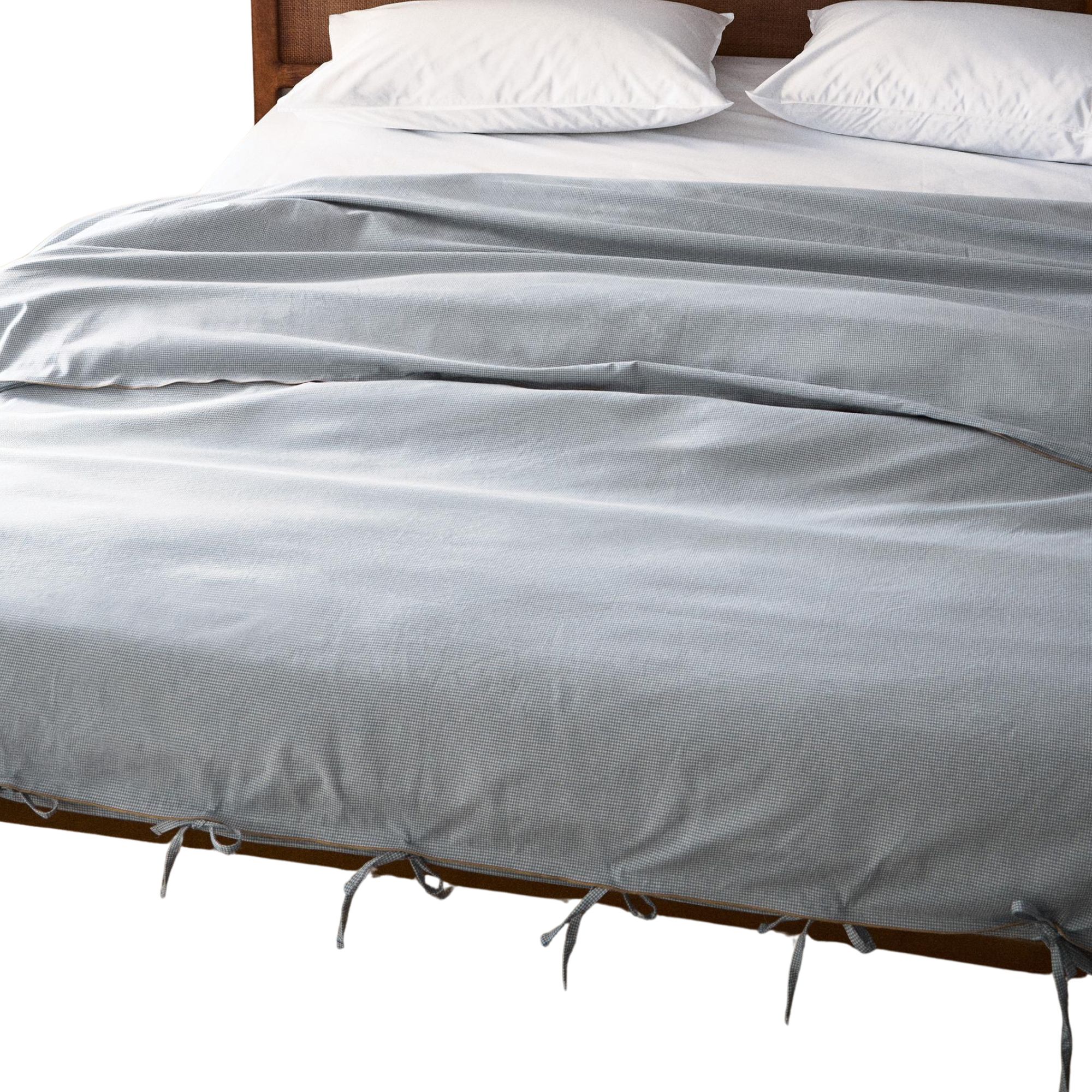 Zara duvet cover with ties