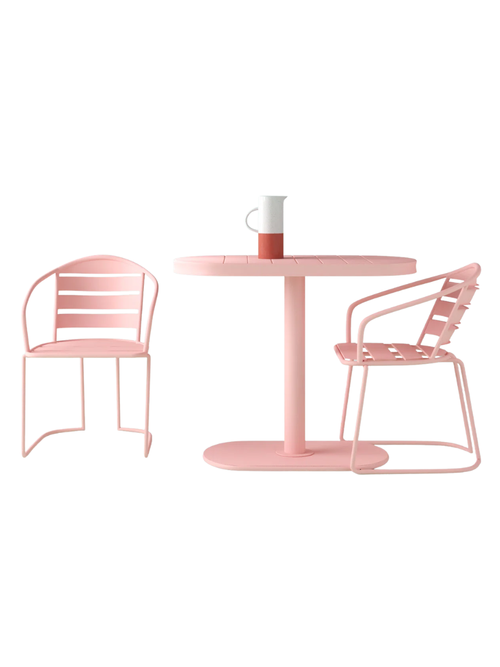 Gunner Oval Bistro Set 