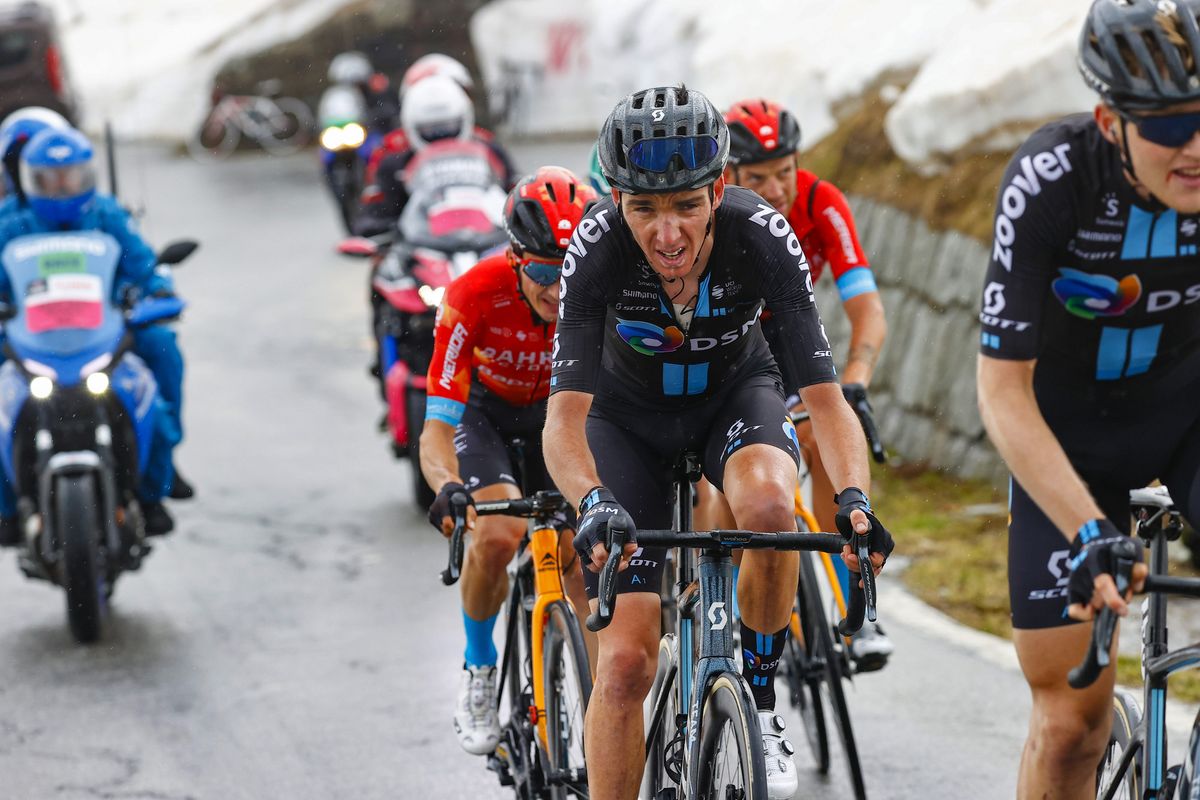 Giro d'Italia 2021 - 104th Edition - 20th stage Verbania - Valle Spluga - Alpe Motta 164 km - 29/05/2021 - Romain Bardet (FRA - Team DSM) - photo Luca Bettini/BettiniPhoto&Acirc;&copy;2021