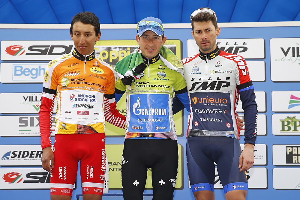 Sergey Firsanov (Gazprom-Rusvelo) wins Coppi e Bartali