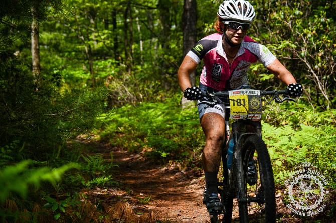 Sarah Kaufmann (NoTubes Elite Women) in stage 4 of the Trans-Sylvania Epic