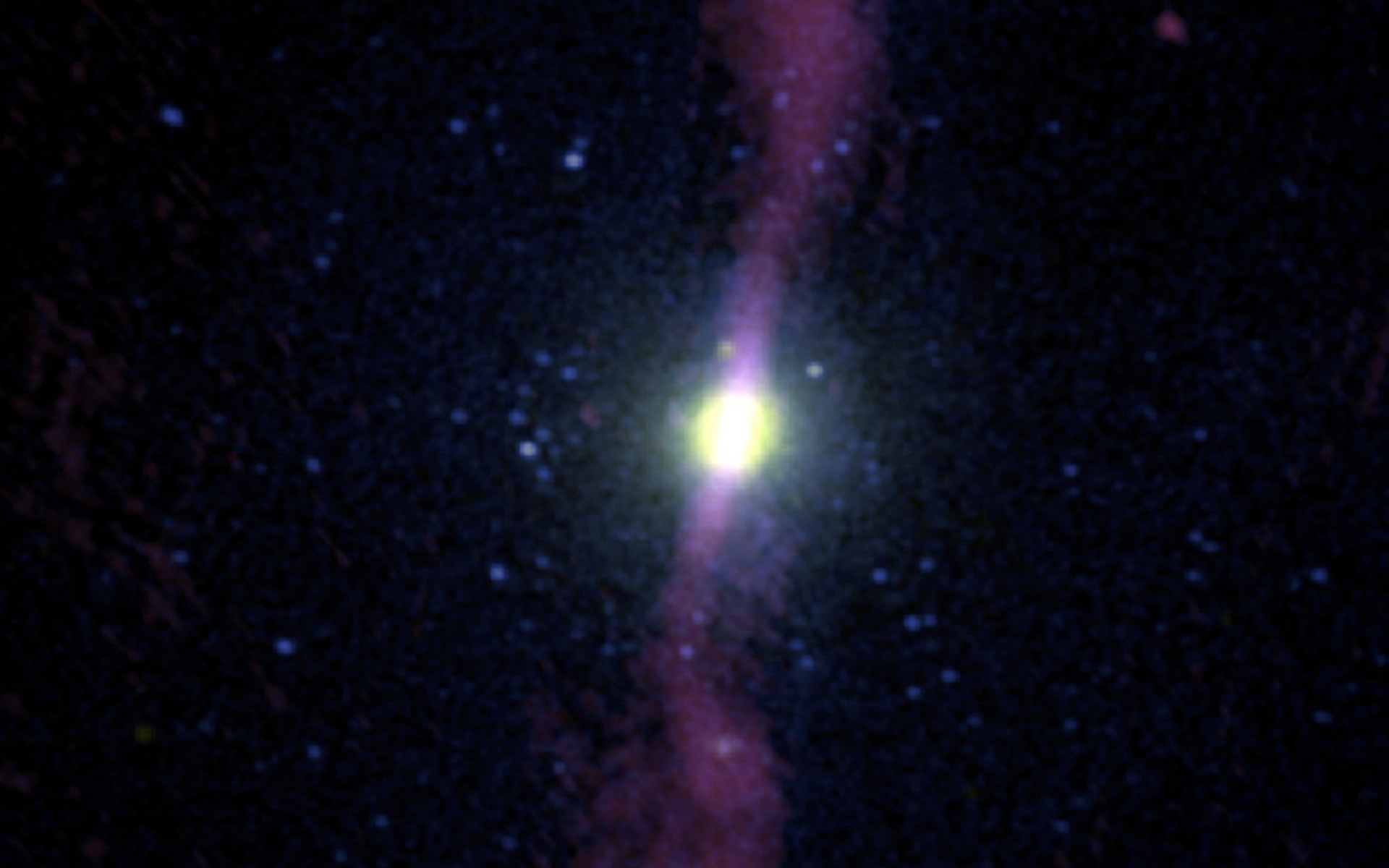 Multi-Wavelength View of NGC 1399 Elliptical Galaxy 1920