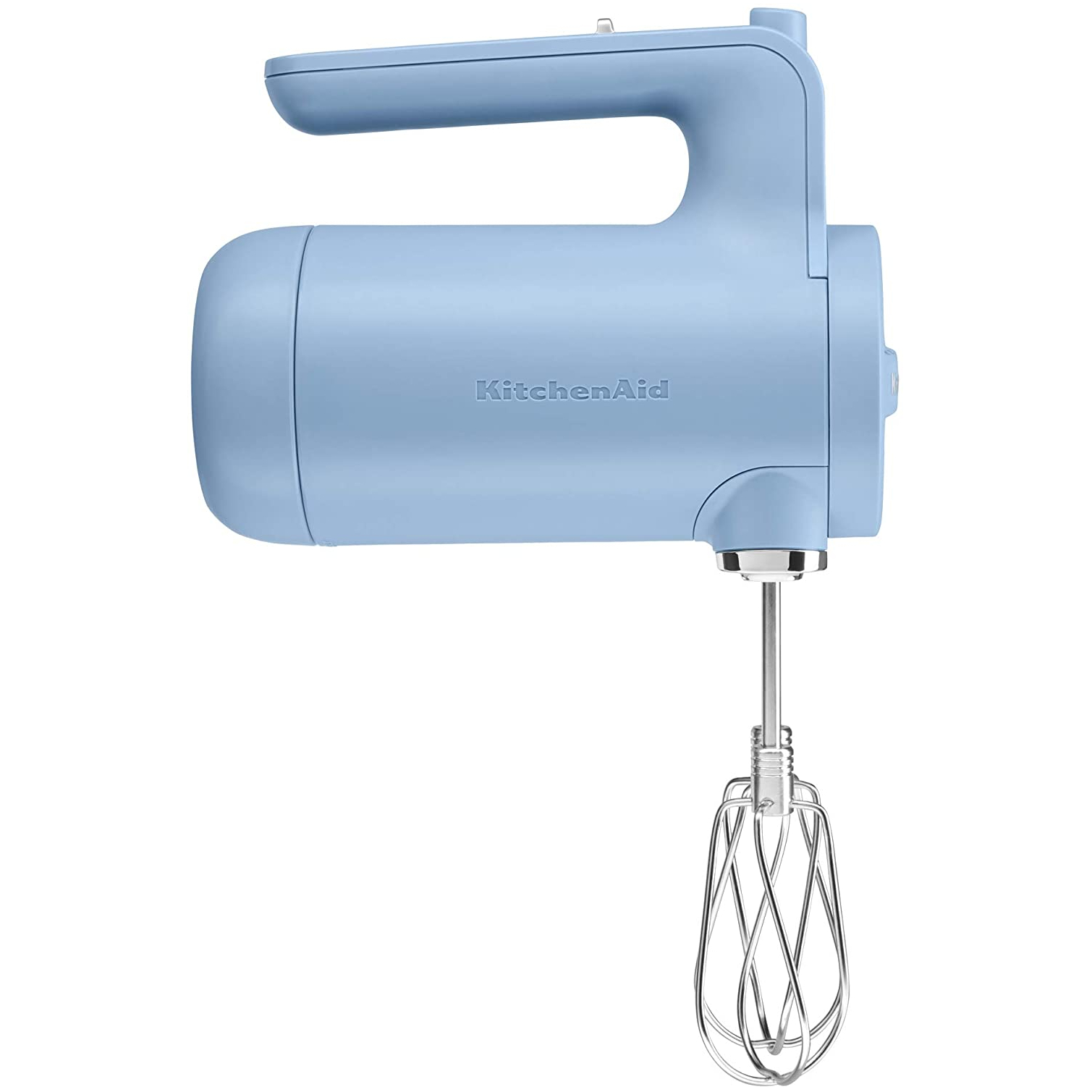 Blue velvet KitchenAid 7-speed hand mixer