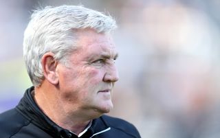 Newcastle United manager Steve Bruce | Newcastle v Leeds live stream