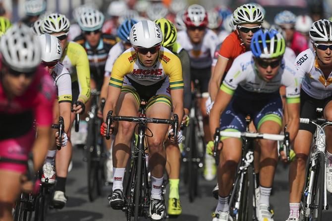 Current Australian Crit Champion Kimberly Wells