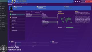 Football Manager profile