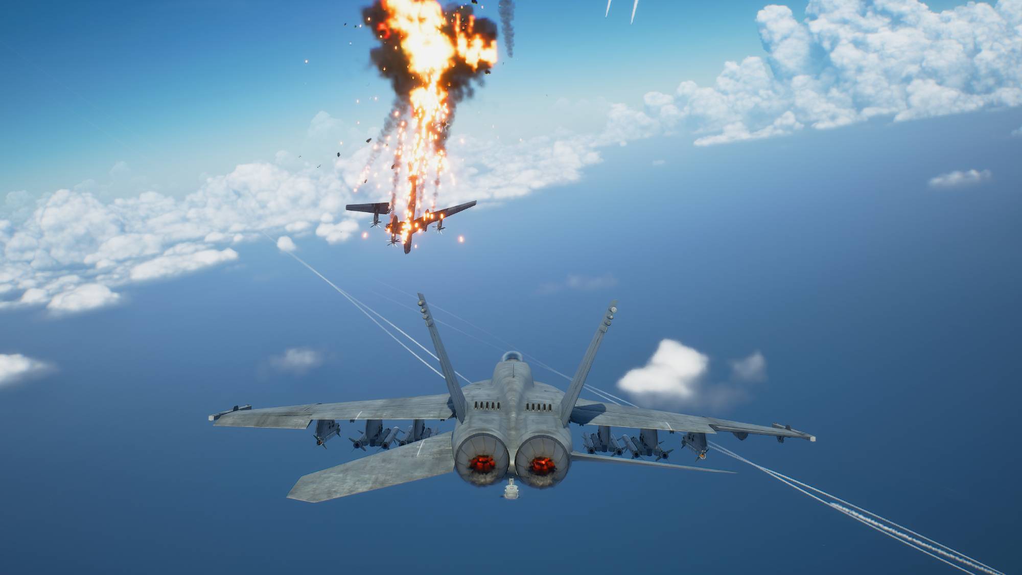 Ace Combat 8: Wings of Theve screenshot captured on PC