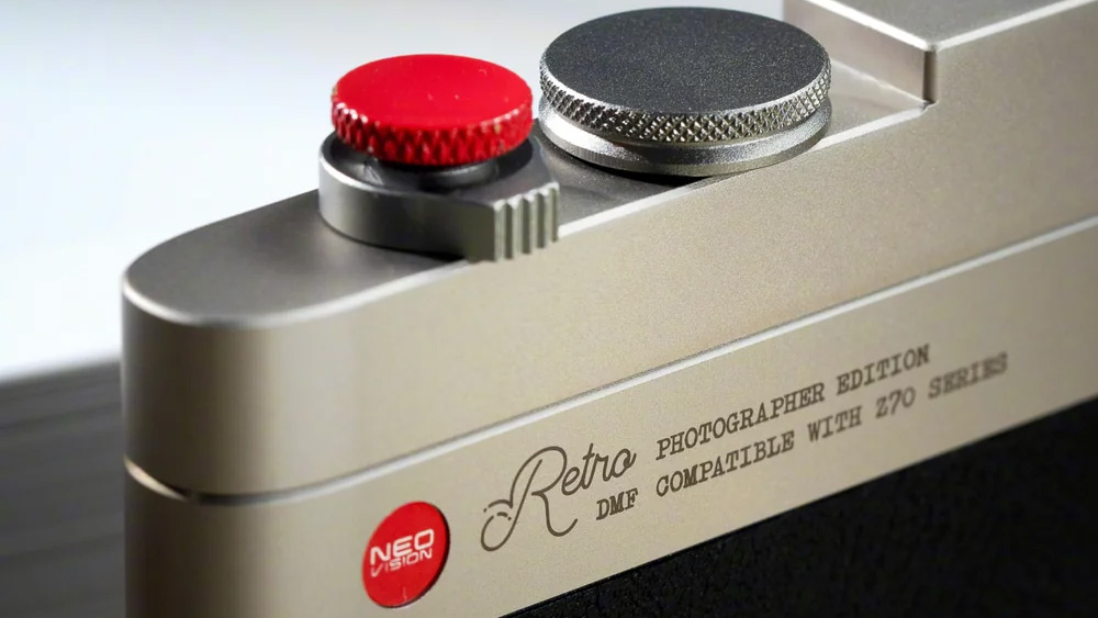 The Nubia Z70S Ultra smartphone Retro Kit shutter button