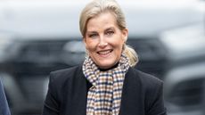 Sophie, Duchess Of Edinburgh looks on during her visit to England Hockey at Bisham Abbey National Sports Centre on January 12, 2026