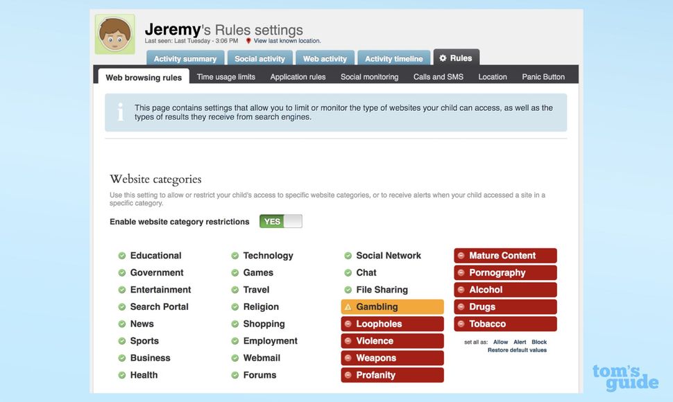 qustodio portal