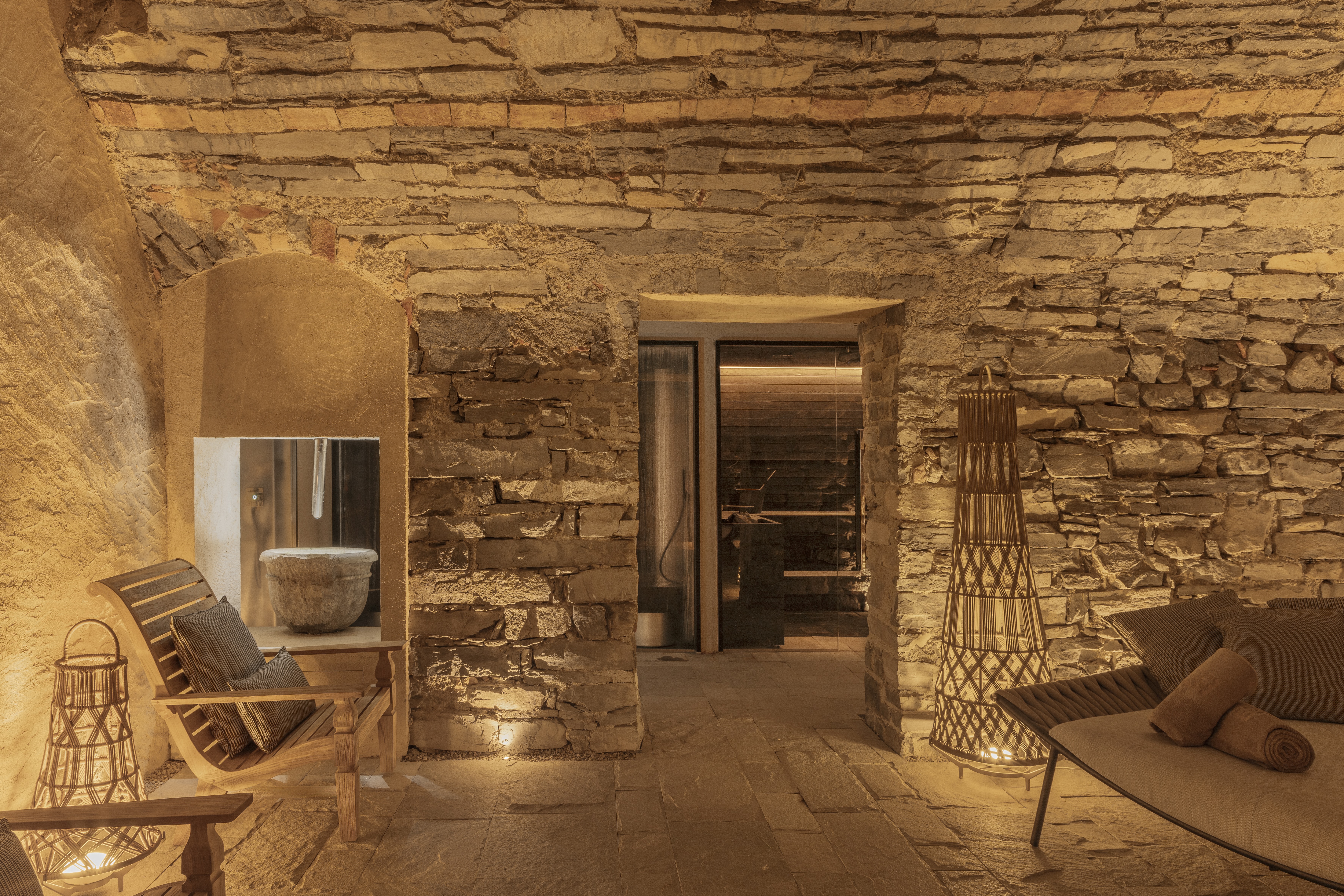 Passalacqua hotel and spa space