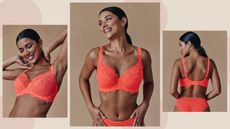 Model wearing Bravissimo Millie Bra