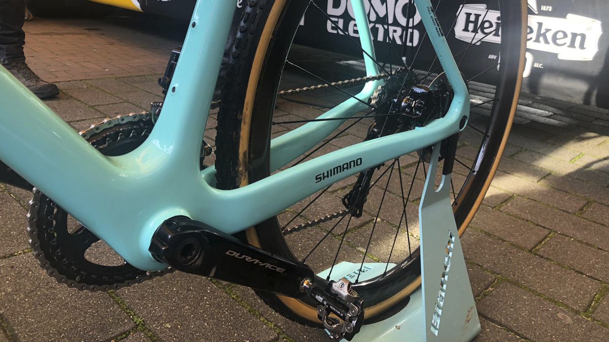 Wout Van Aert's Bianchi Zolder Pro