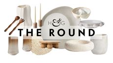 Collection of sculptural tableware pieces