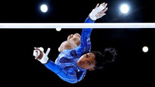 Simone Biles won four gold medals at the World Artistic Gymnastics Championships