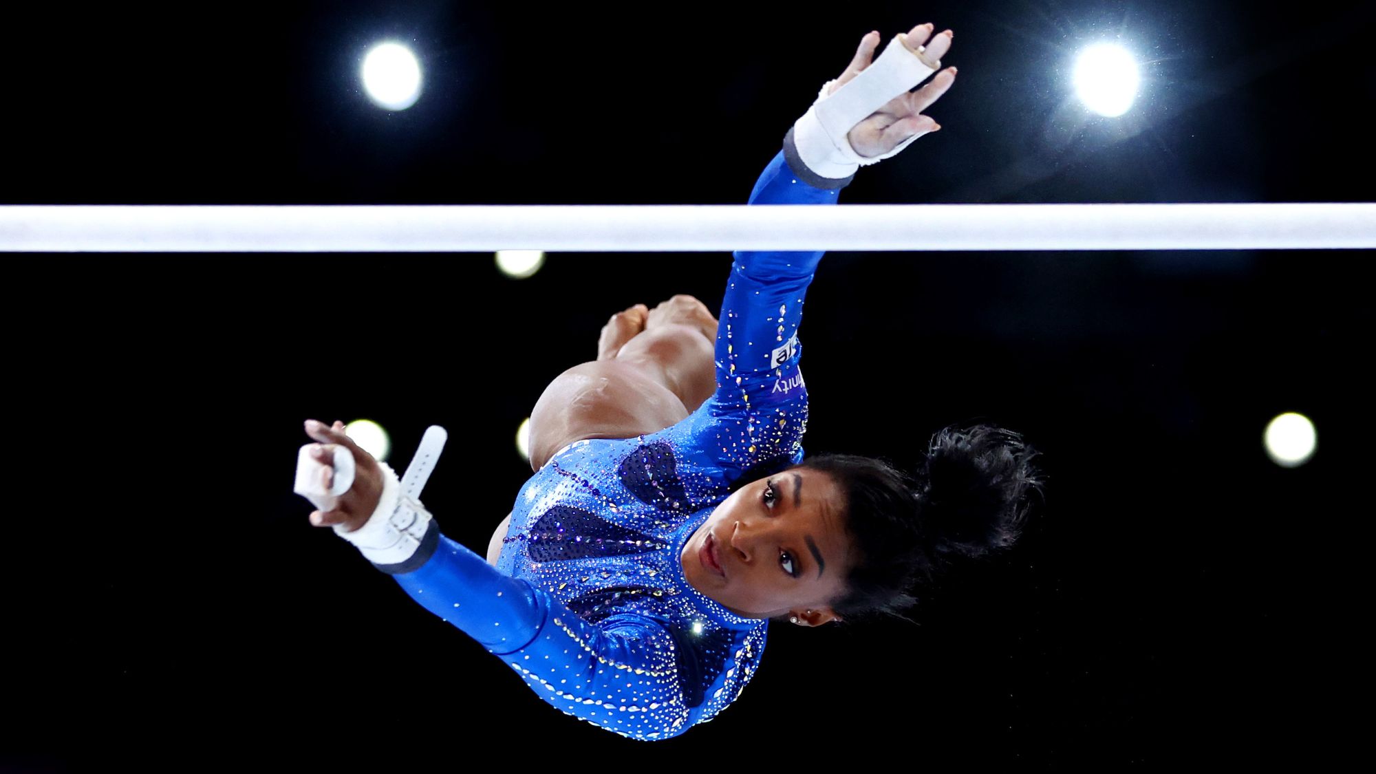 Simone Biles won four gold medals at the World Artistic Gymnastics Championships