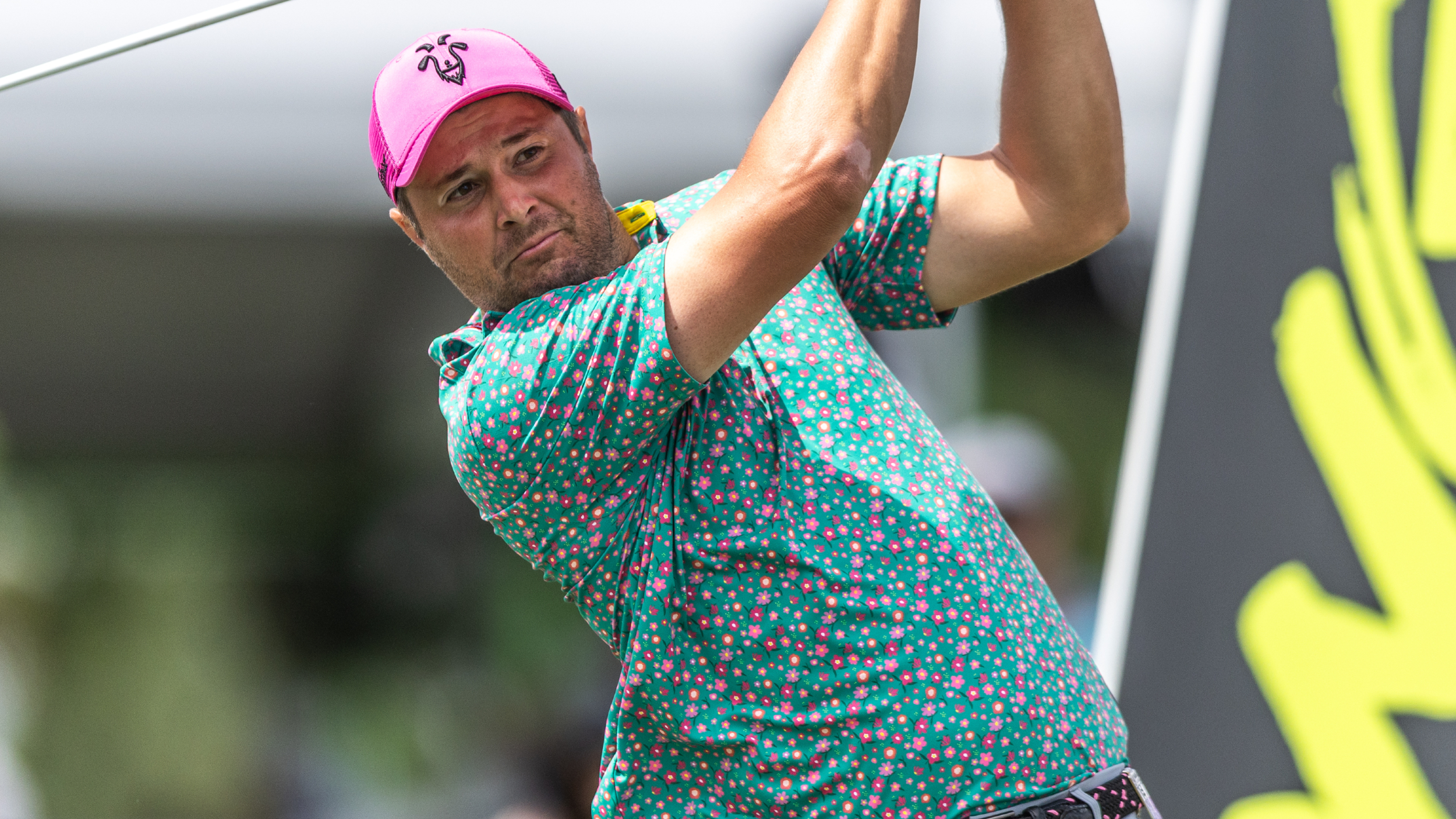 Peter Uihlein takes a shot at LIV Golf Miami 