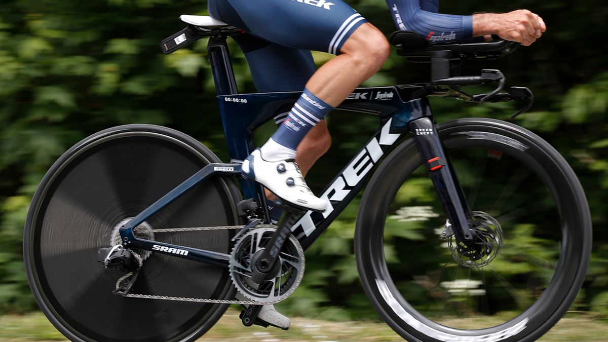 New Trek Speed Concept time trial bike spotted at the Crit&eacute;rium du Dauphin&eacute;