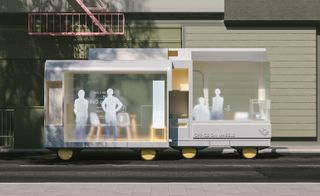 Flexible Workspace mobile office by IKEA Space10