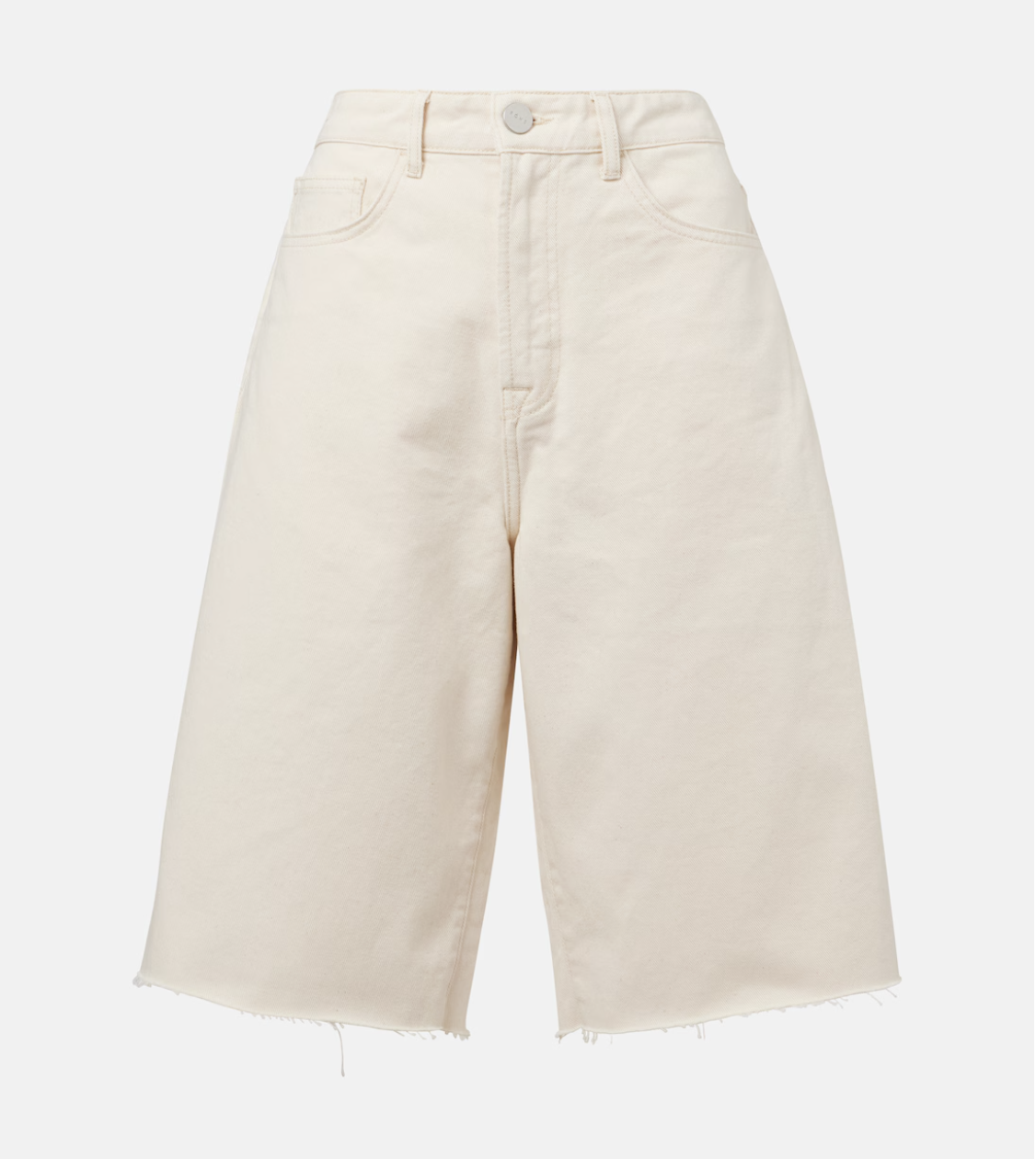 Róhe, High-rise denim shorts