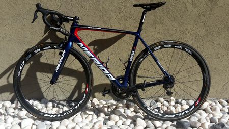 Vincenzo Nibali's Merida Scultura for the 2017 season