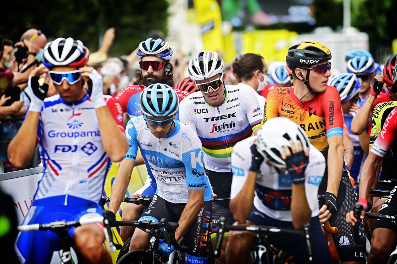 Tour de France 2020 107th Edition 12th stage Chauvigny Sarran km 218 10092020 Mads Pedersen DEN Trek Segafredo photo poolBettiniPhoto2020
