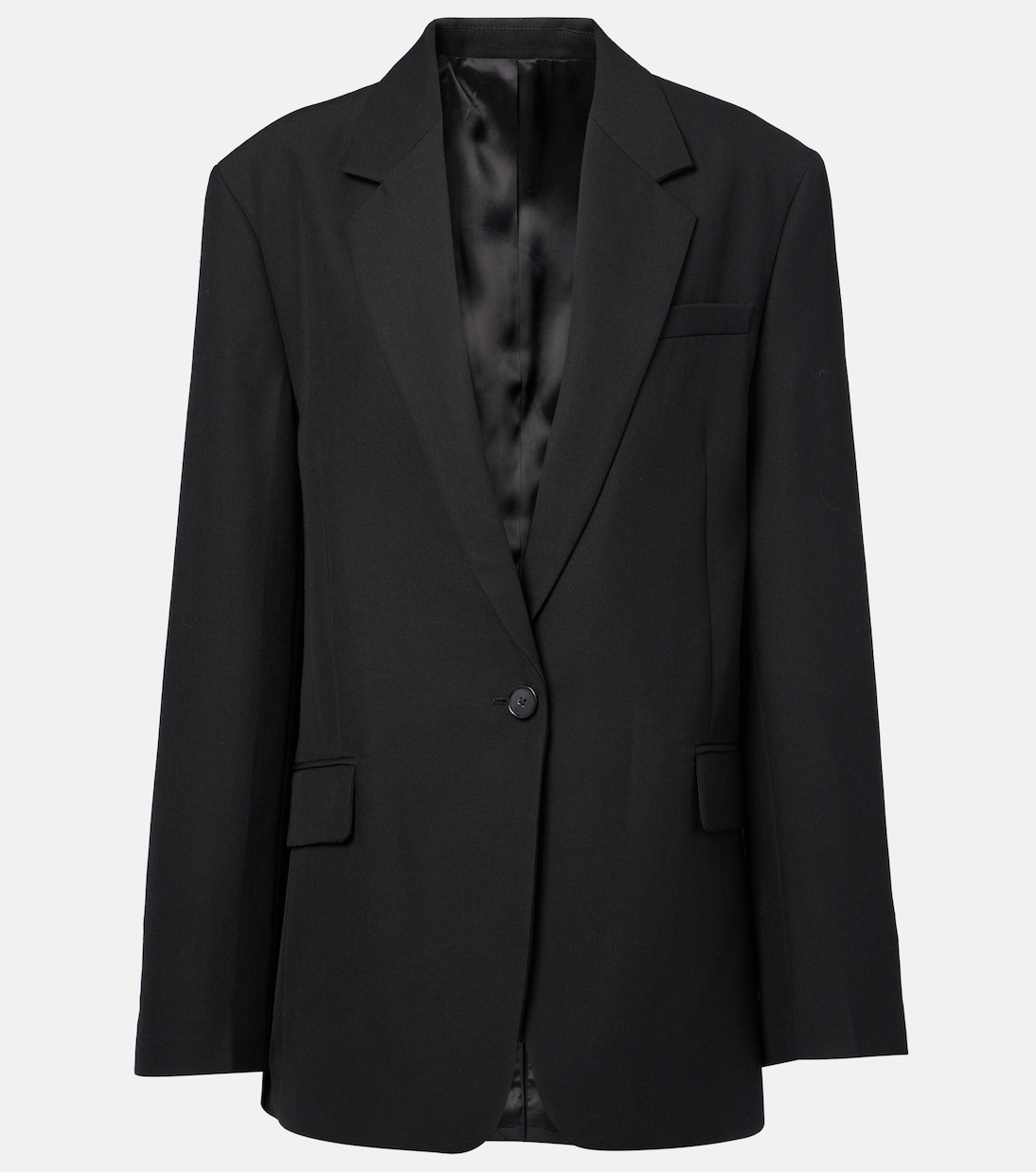 Single-Breasted Blazer in Black - Toteme